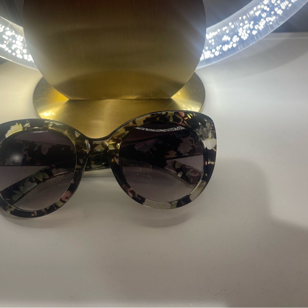 Floral Patterned Women's Sunglasses
